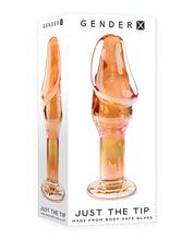 Load image into Gallery viewer, Just The Tip Glass Anal Plug
