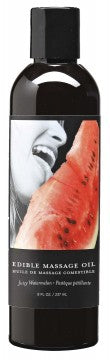 Hemp Seed Edible Massage Oil - Watermelon
